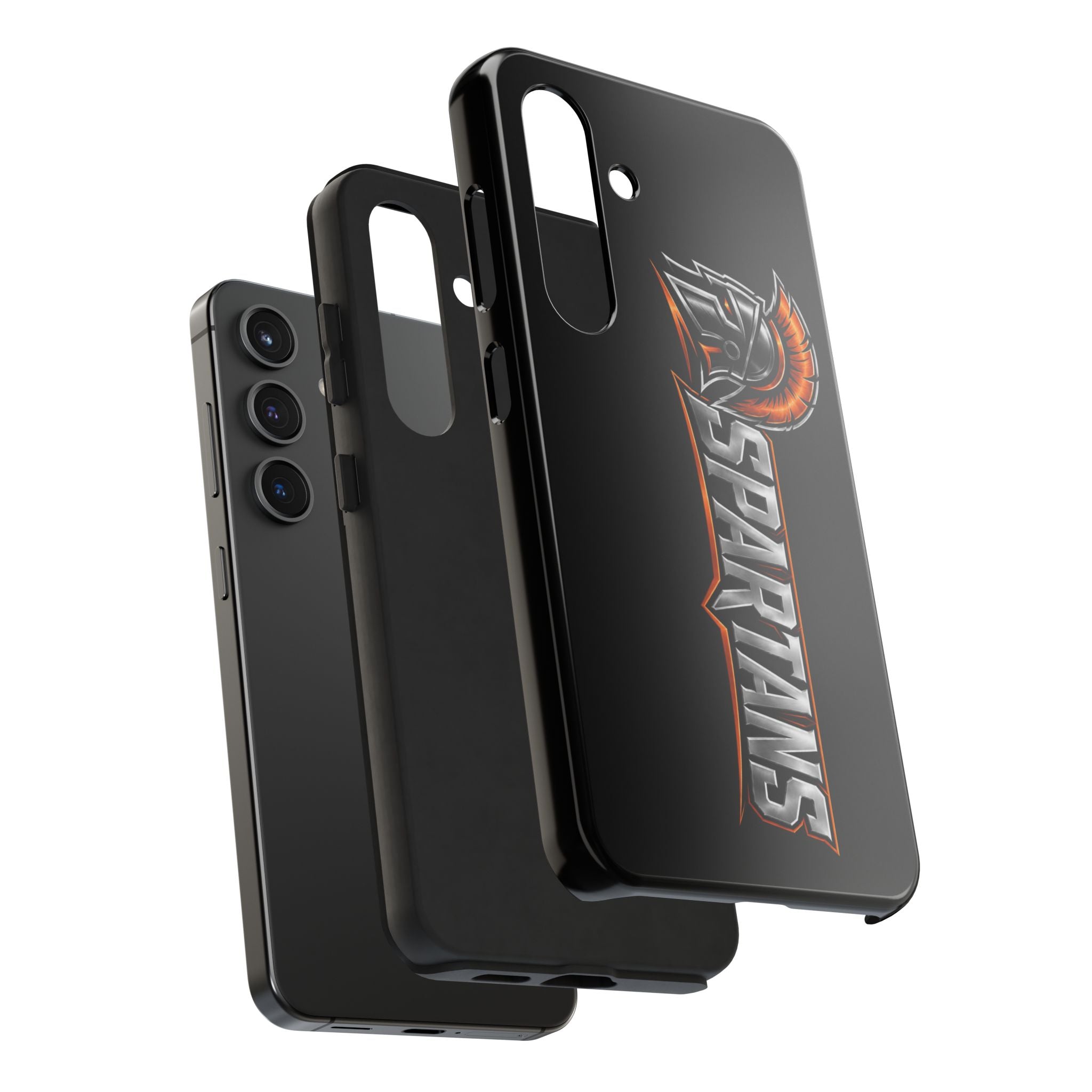 Spartans Tough Phone Case — Rugged Protective Phone Cover with Spartan Helmet Design