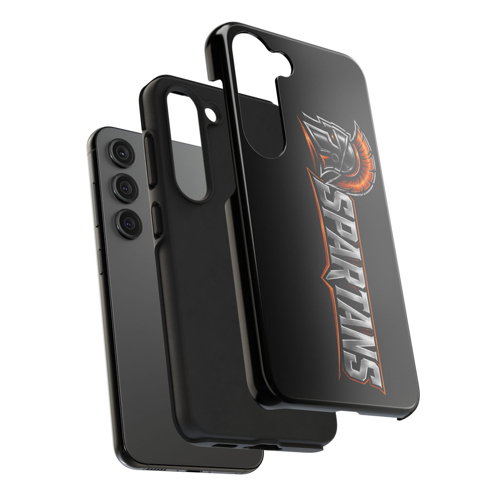 Spartans Tough Phone Case — Rugged Protective Phone Cover with Spartan Helmet Design