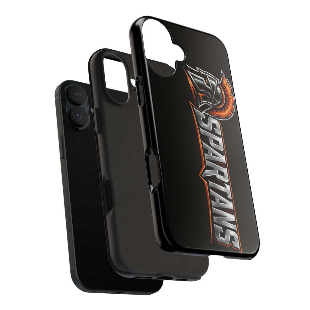 Spartans Tough Phone Case — Rugged Protective Phone Cover with Spartan Helmet Design