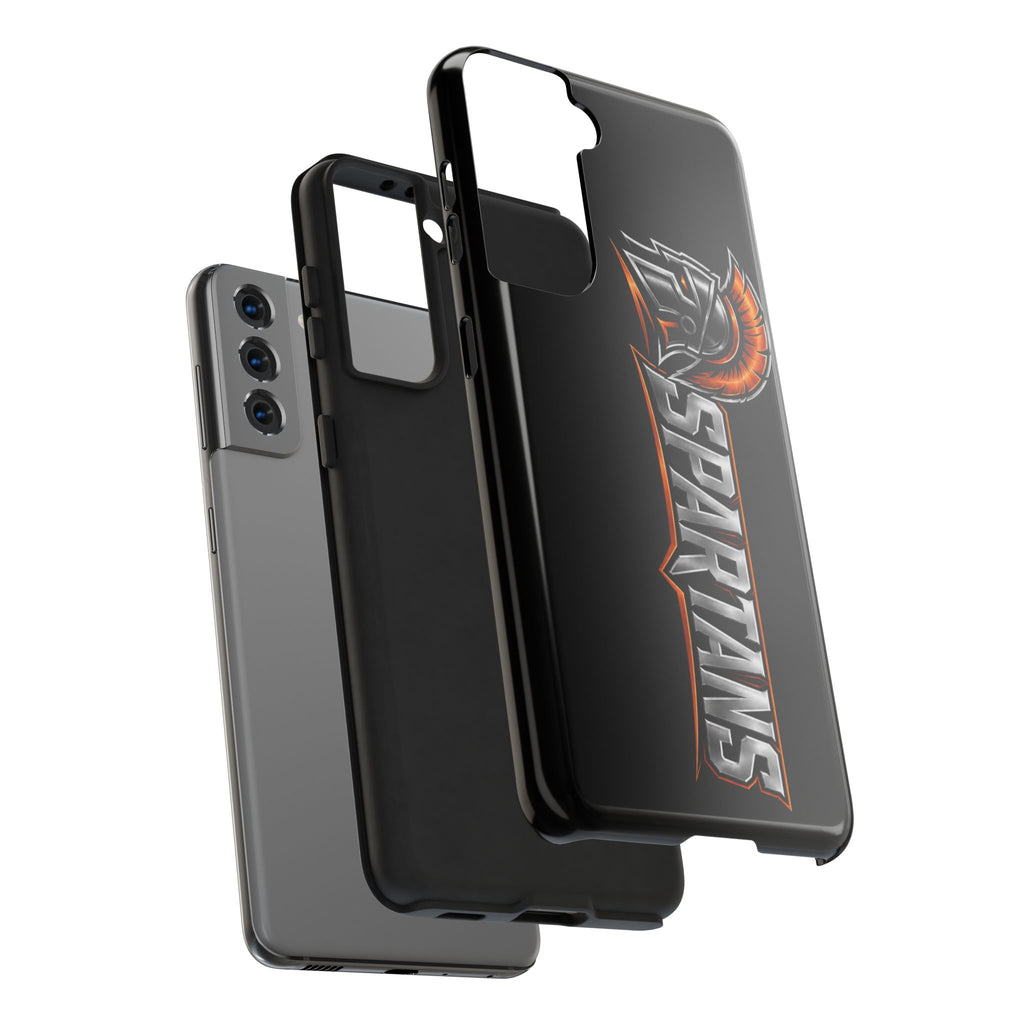 Spartans Tough Phone Case — Rugged Protective Phone Cover with Spartan Helmet Design