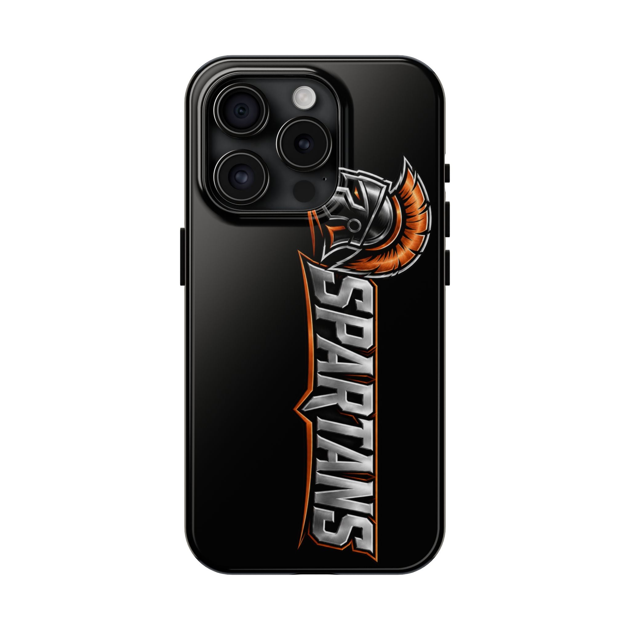 Spartans Tough Phone Case — Rugged Protective Phone Cover with Spartan Helmet Design