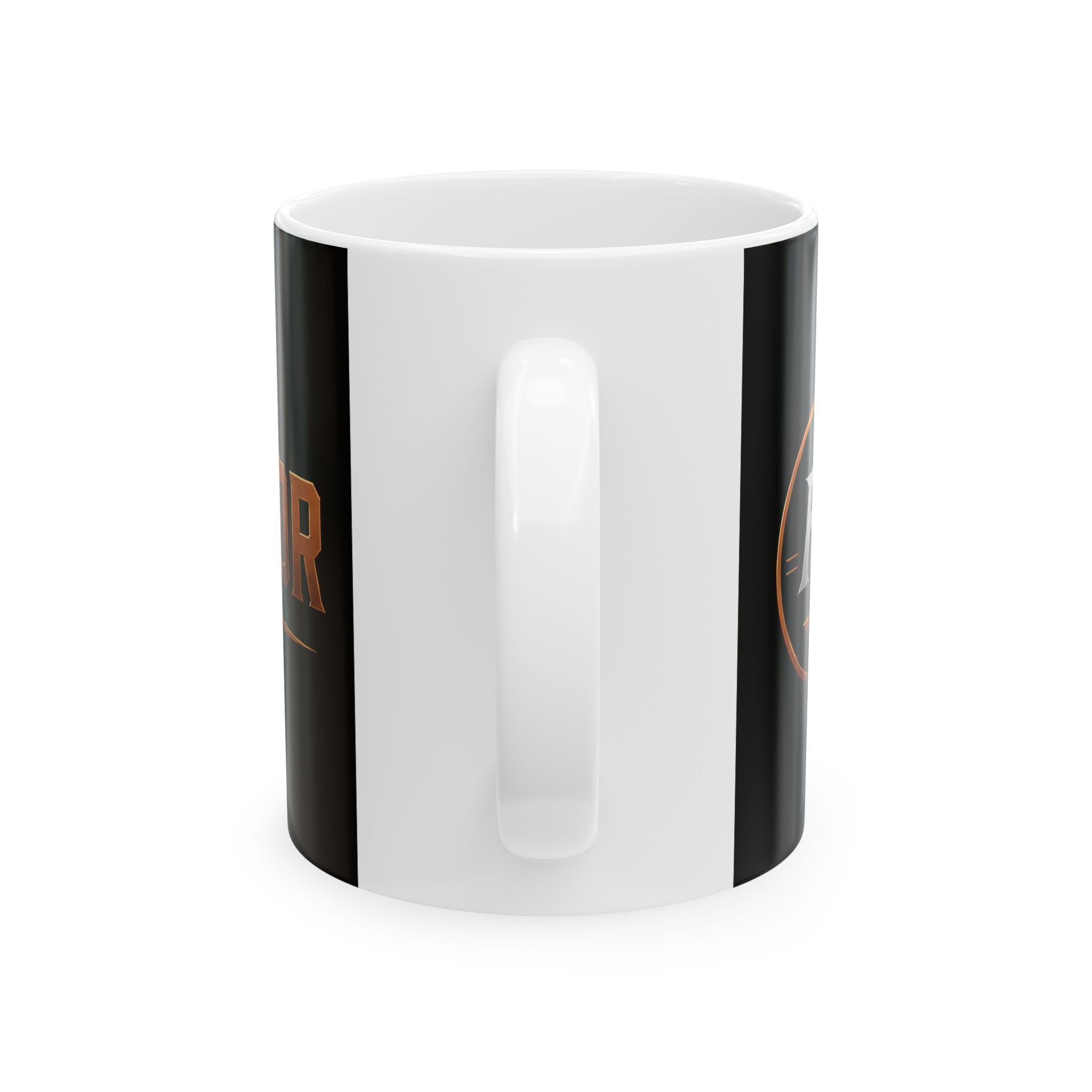 Forge Valor Sports Ceramic Mug — Motivational Gym Coffee Cup (11oz & 15oz)
