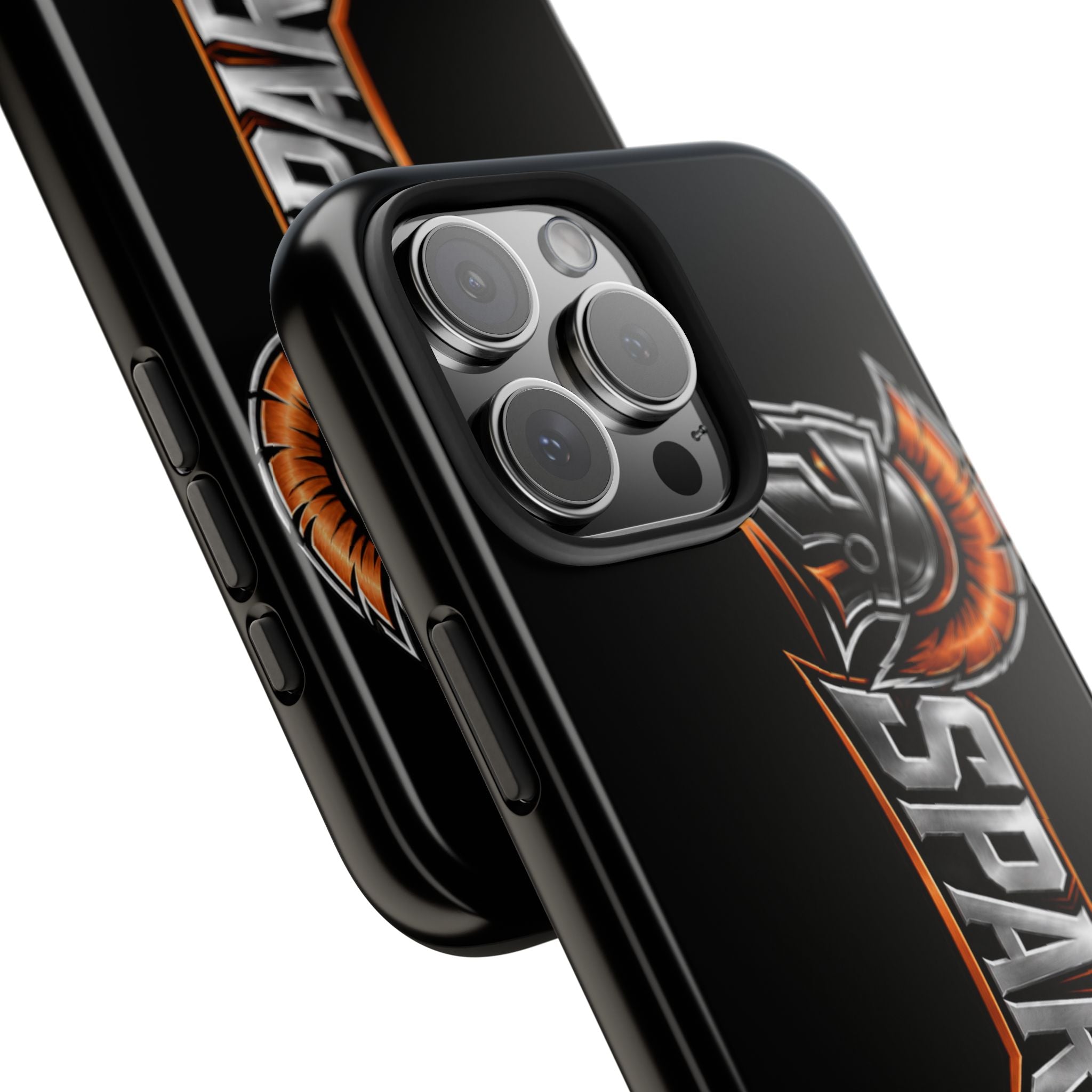 Spartans Tough Phone Case — Rugged Protective Phone Cover with Spartan Helmet Design
