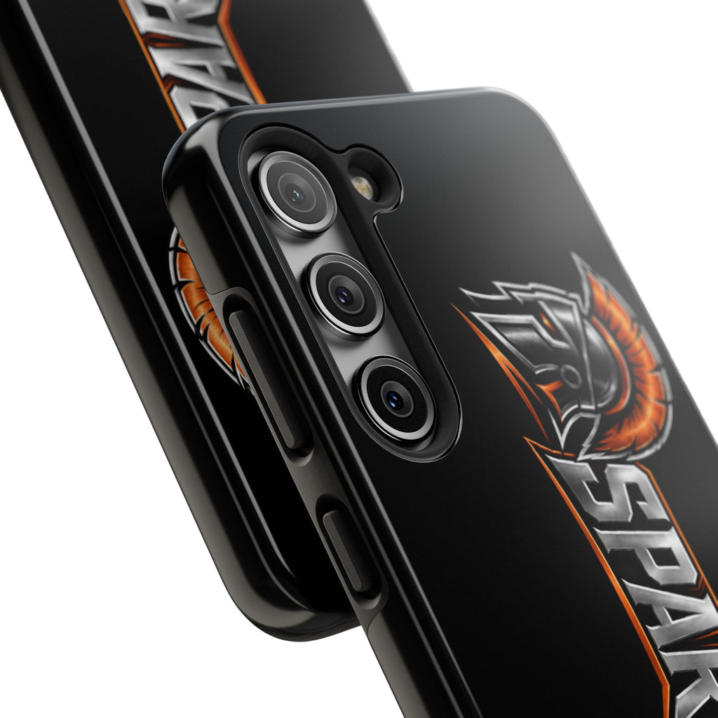 Spartans Tough Phone Case — Rugged Protective Phone Cover with Spartan Helmet Design