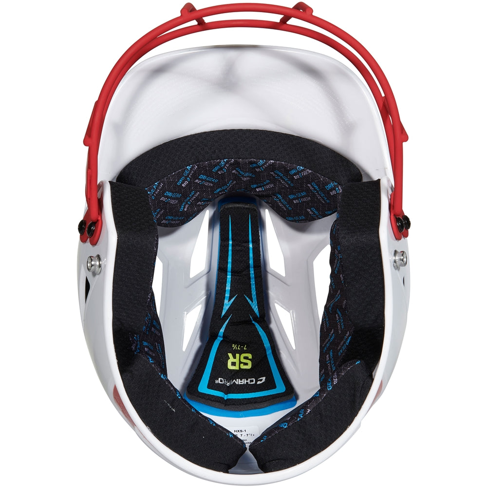 TWO-TONE SOFTBALL HELMET W/MASK