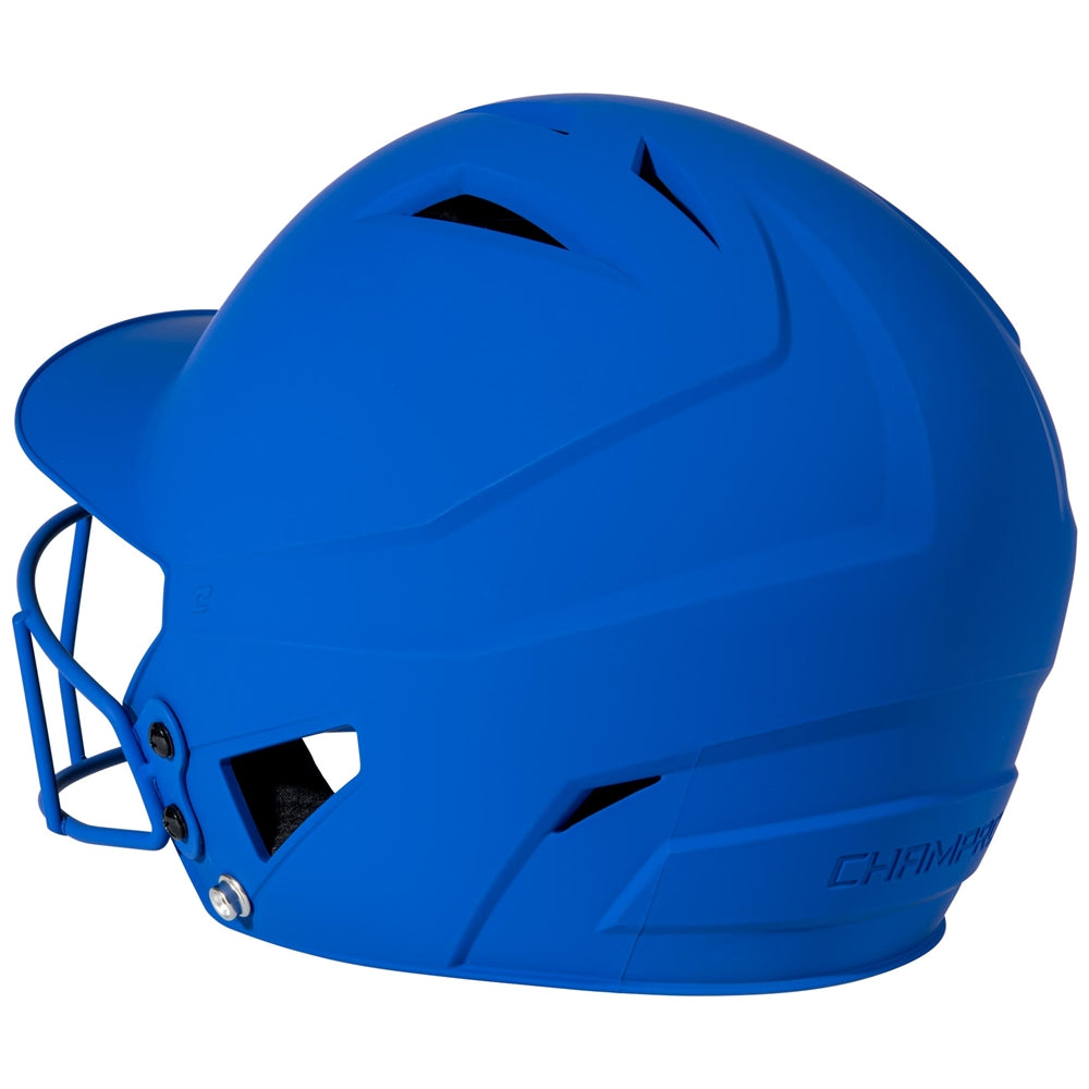HX MATTE SOFTBALL HELMET W/FACEMASK