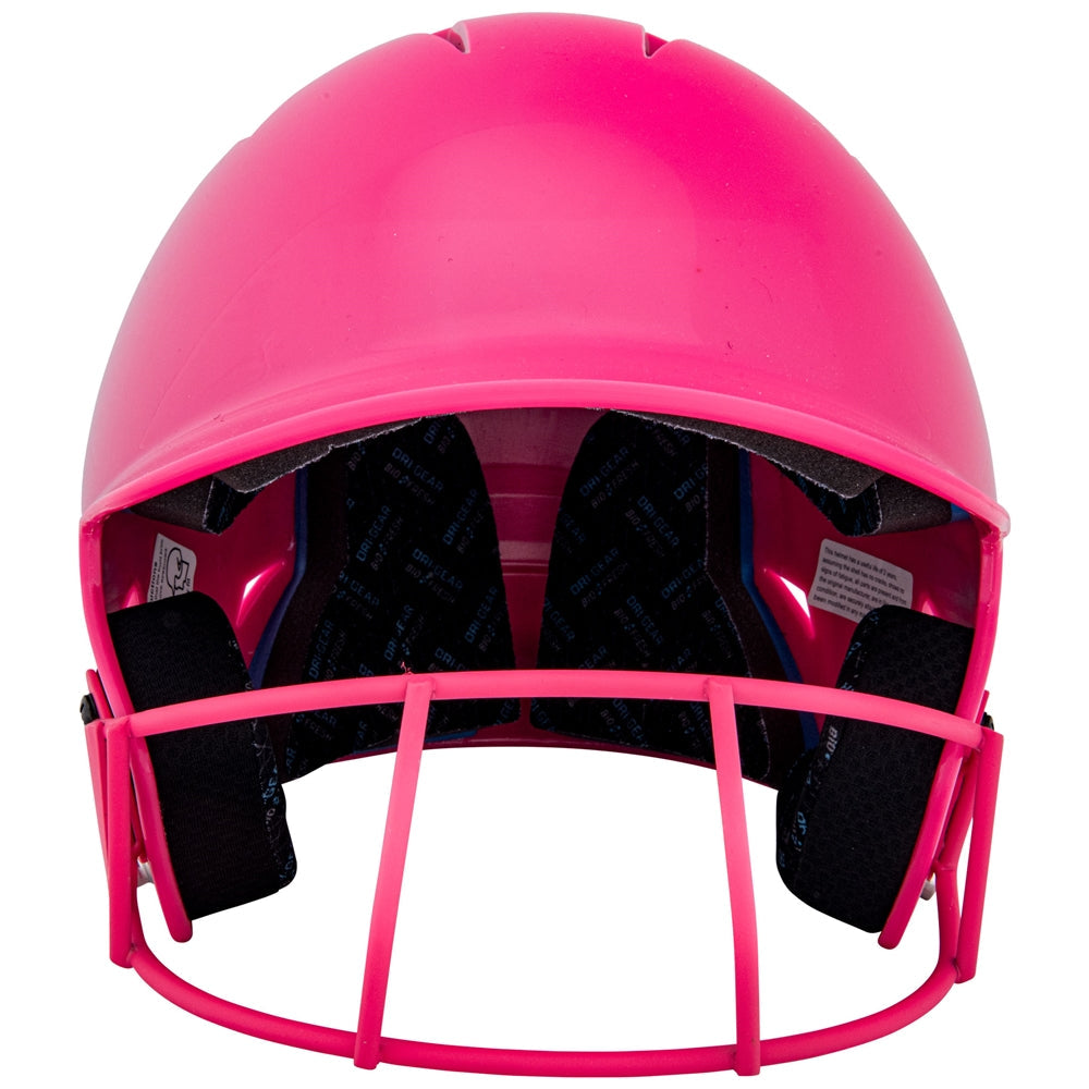 UNCOATED HX SOFTBALL HELMET W/MASK