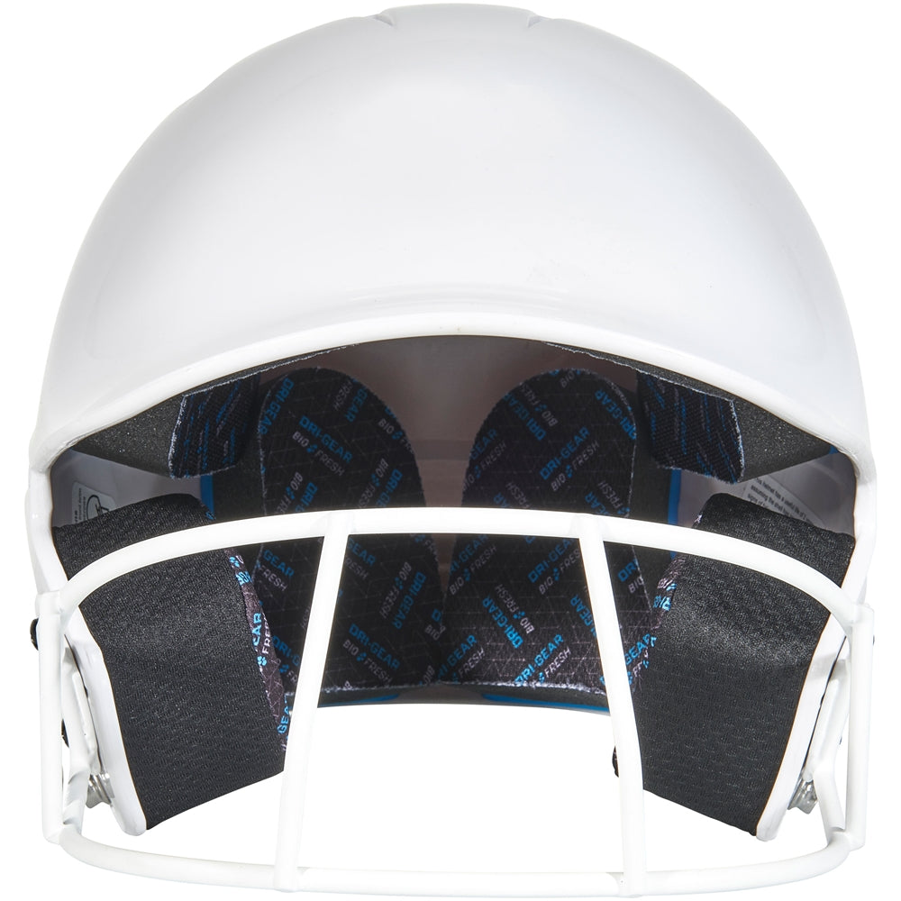 UNCOATED HX SOFTBALL HELMET W/MASK